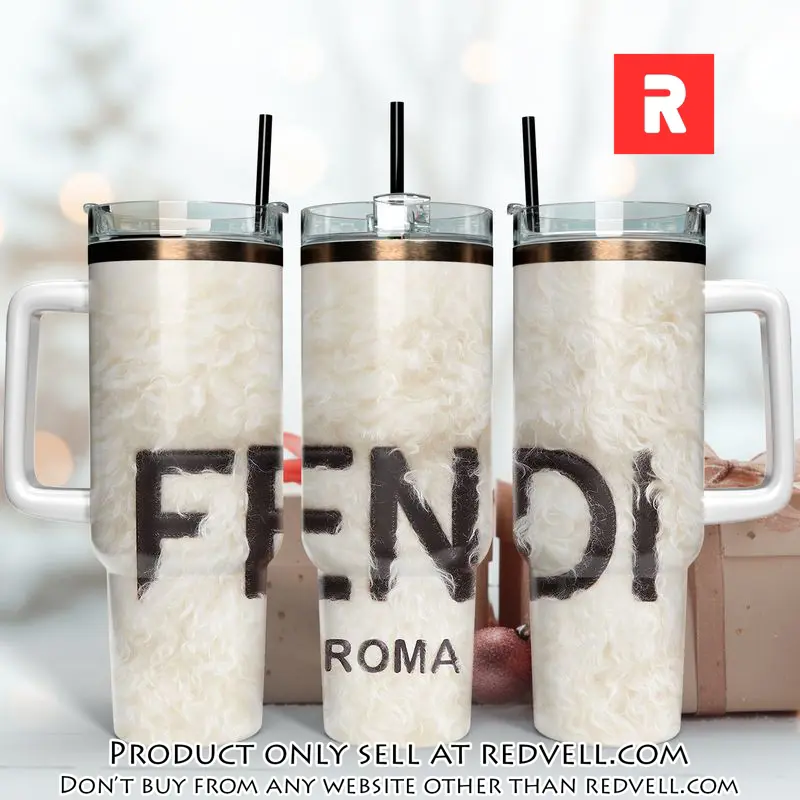 Fendi 40oz fashion logo fendi stanley tumbler ktb1121 rv5405180